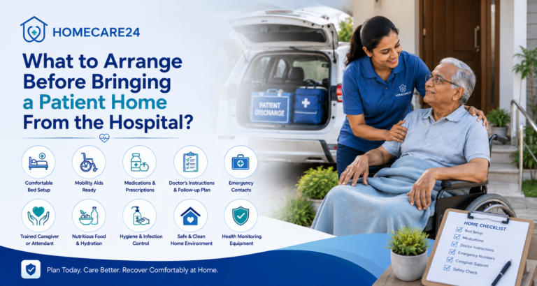 Bringing a Patient Home From the Hospital