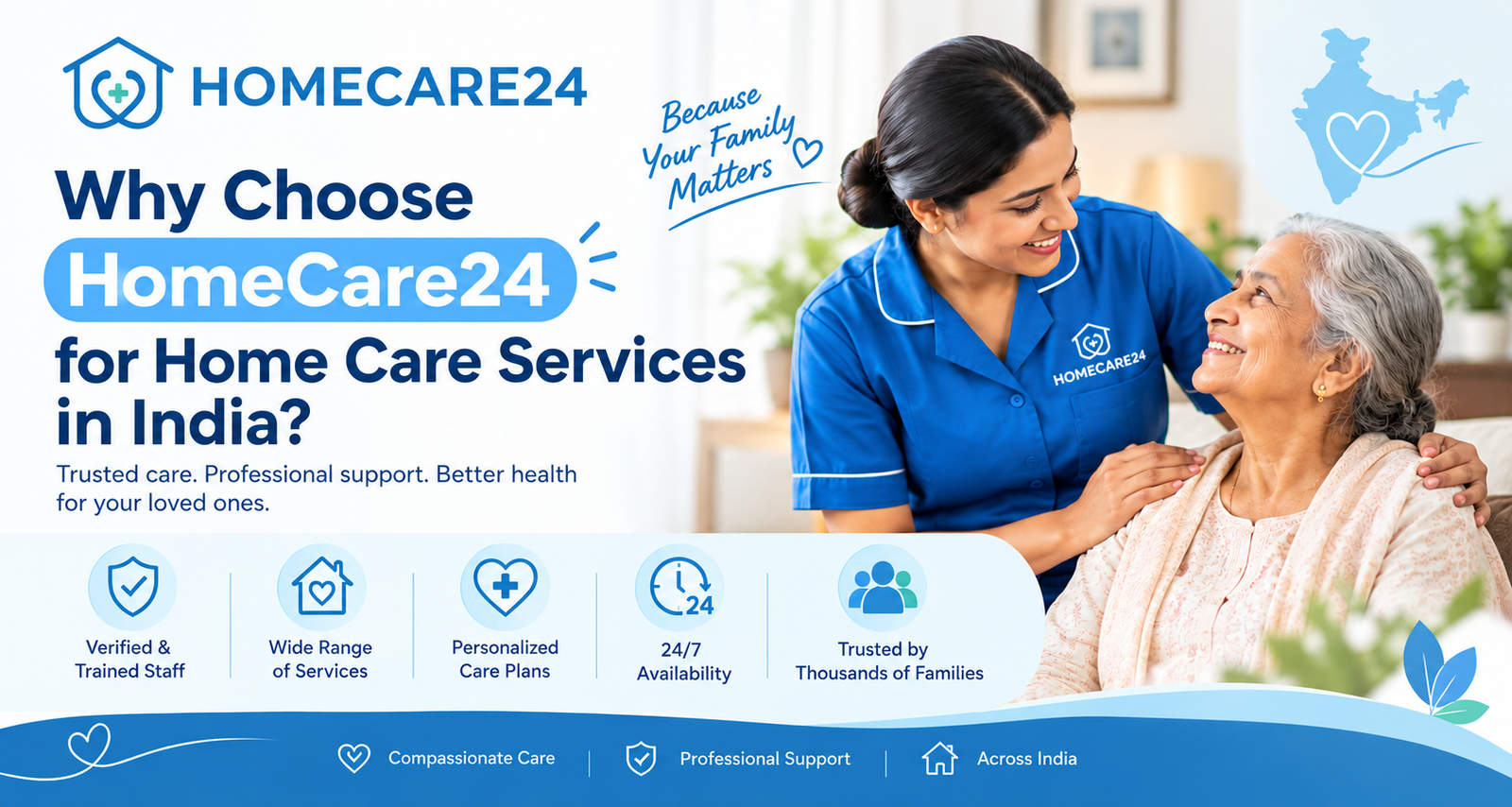 HomeCare24 for Home Care Services in India