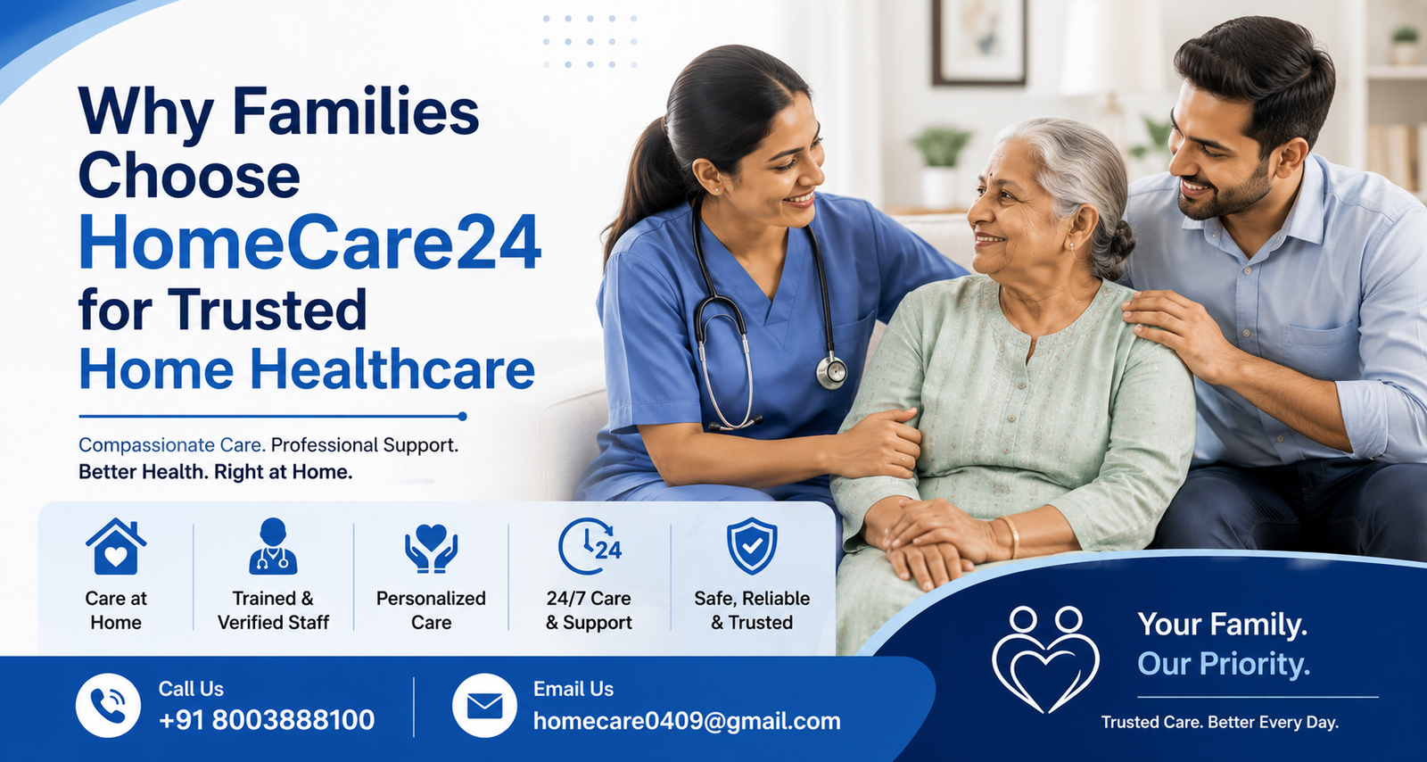 HomeCare24 for Trusted Home Healthcare