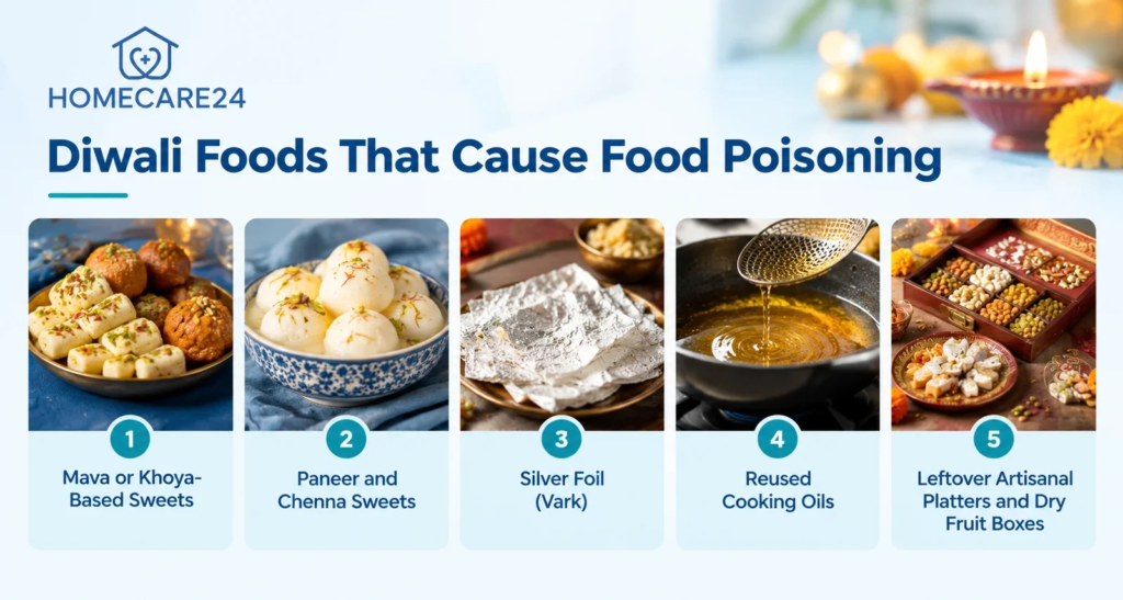Diwali Foods That Cause Food Poisoning