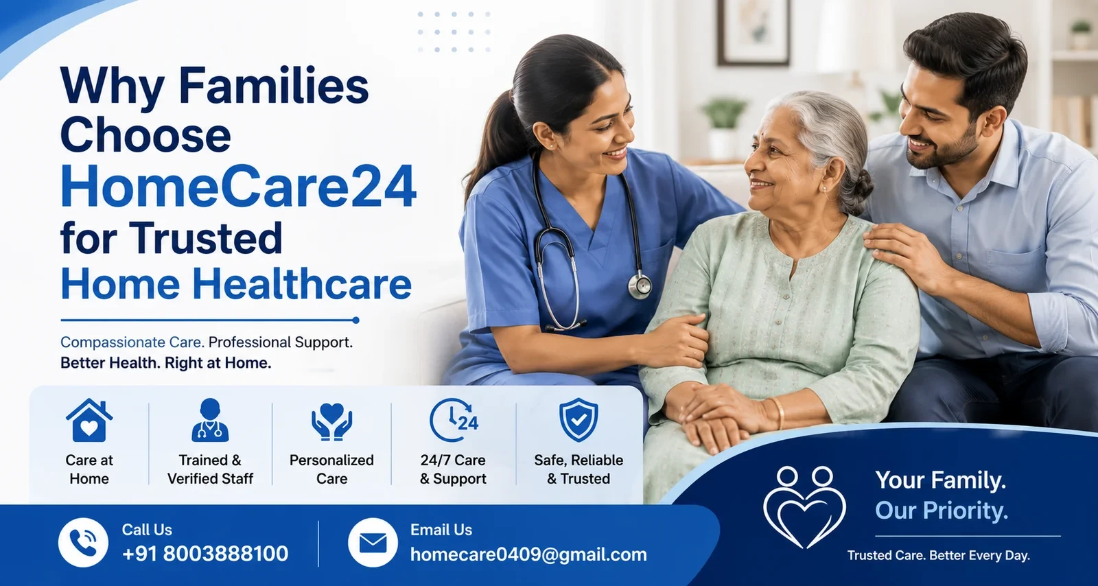 HomeCare24 for Trusted Home Healthcare