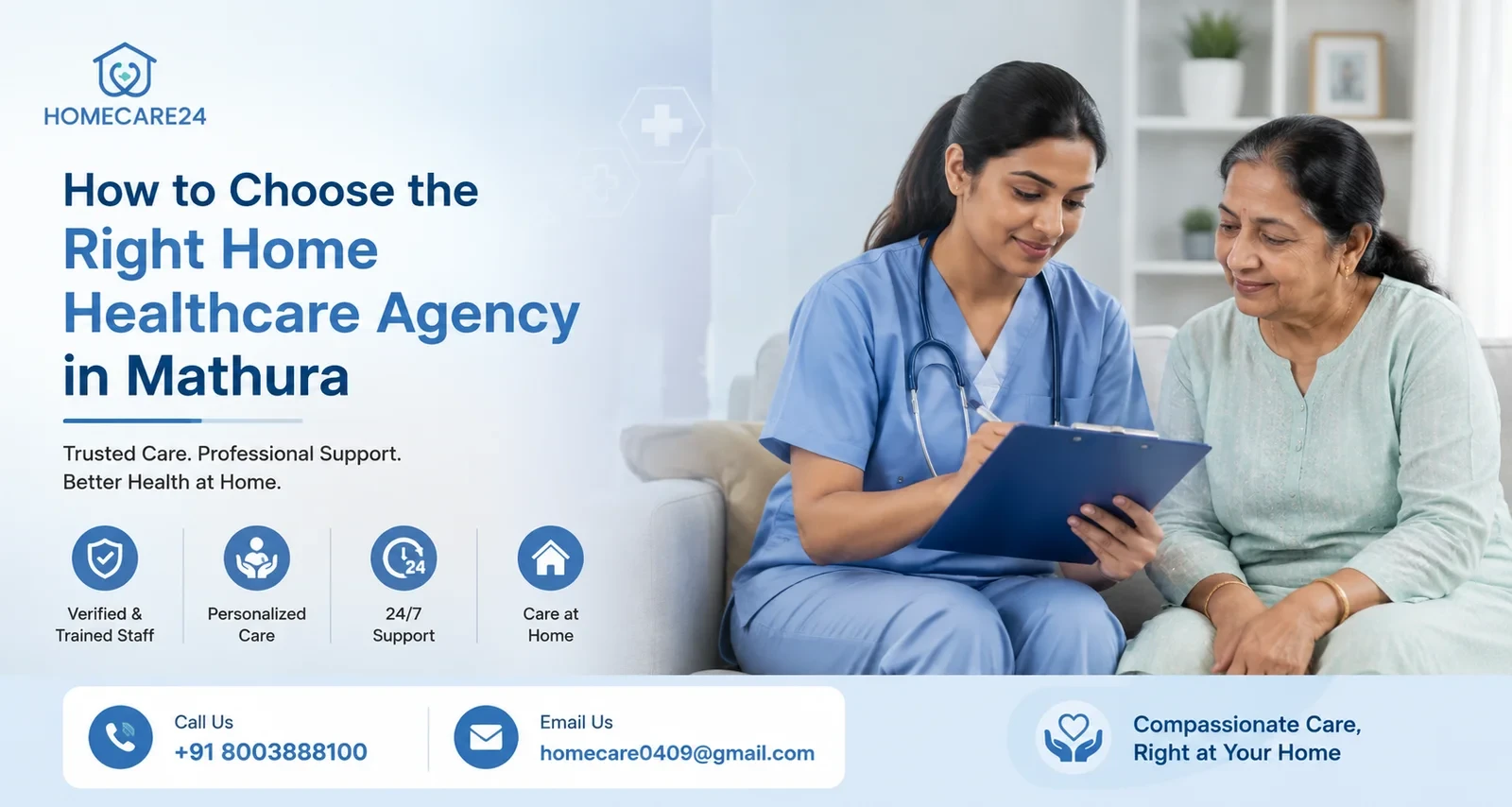 home healthcare agency in Mathura