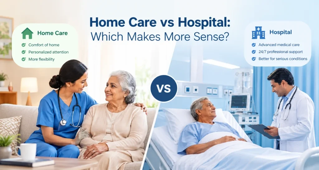 Home Care vs Hospital Care